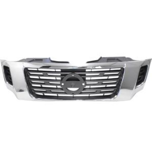Parrilla Frente Nissan Frontier N-p300 Cromada 2016/2021 Alternativo