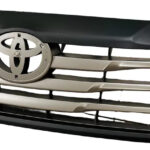 Parrila/grilla Toyota Hilux Gris Con Aro Negro 2012/2015 Alternativo