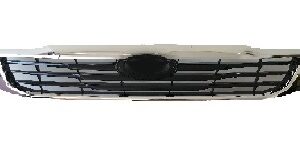 Parrilla/grilla Toyota Hilux Negro Con Aro Metalizado 2012/2015 Alternativo